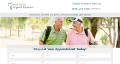 Desktop Screenshot of dentalimplantsorlandofl.com